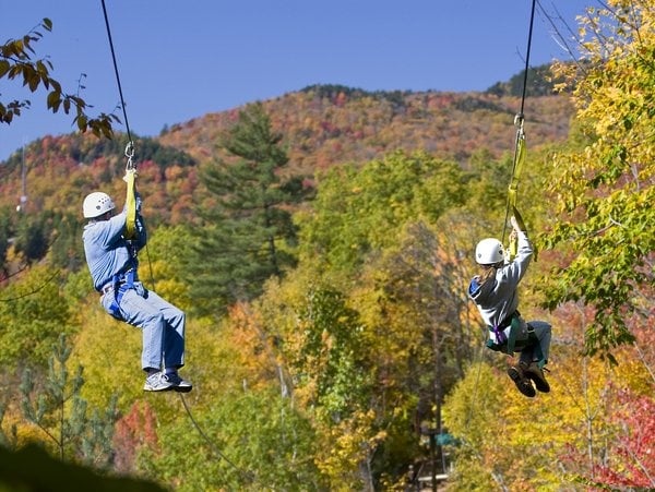 ziplining this november