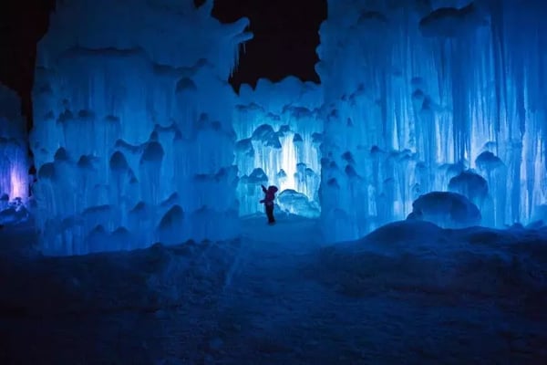about lincoln ice castles