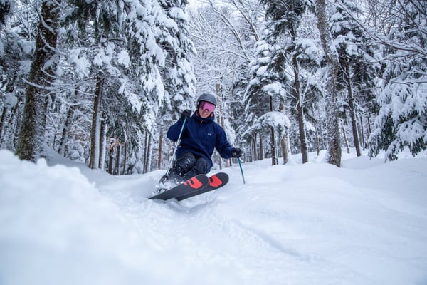 Skiing Loon