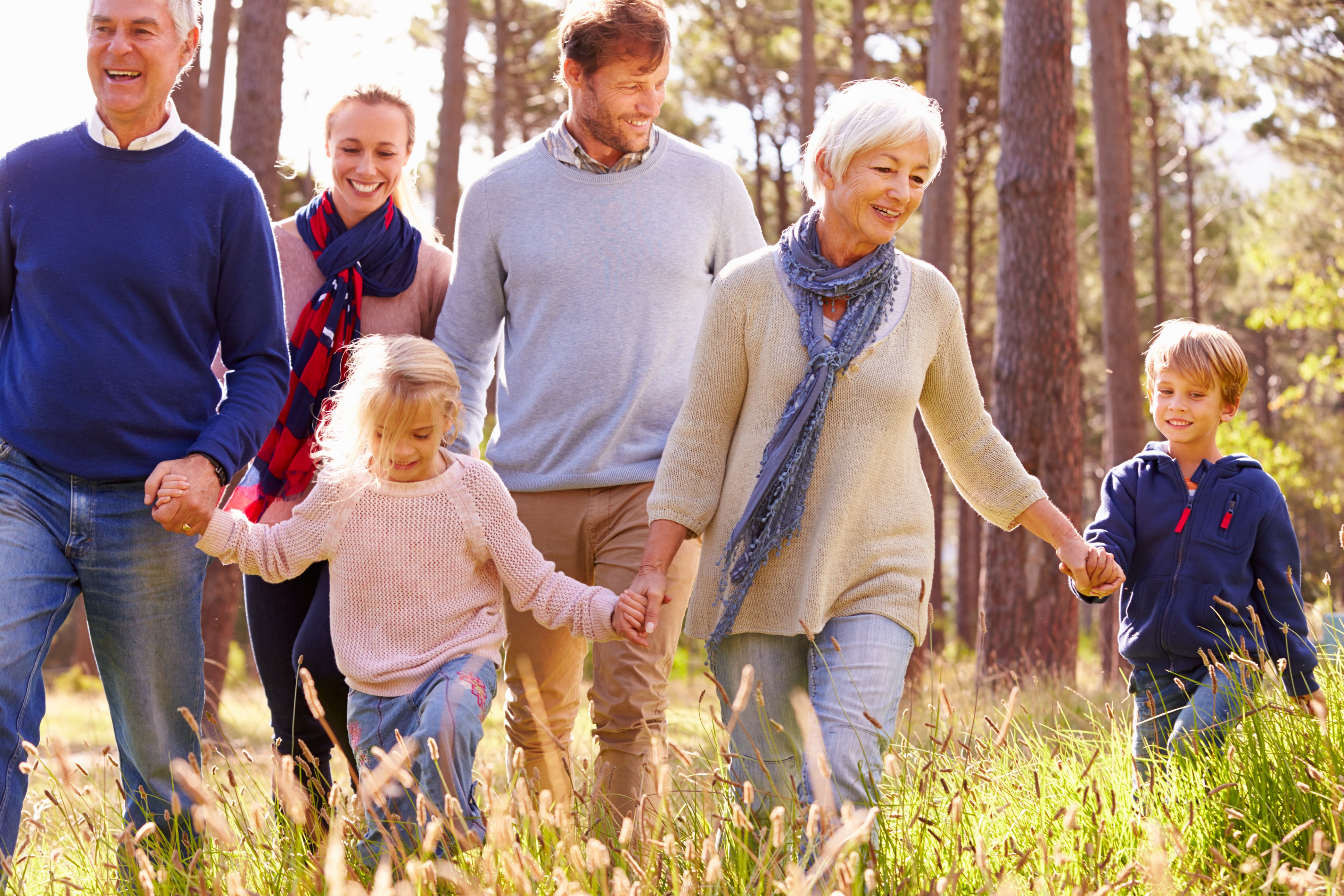 multi-generational family vacation